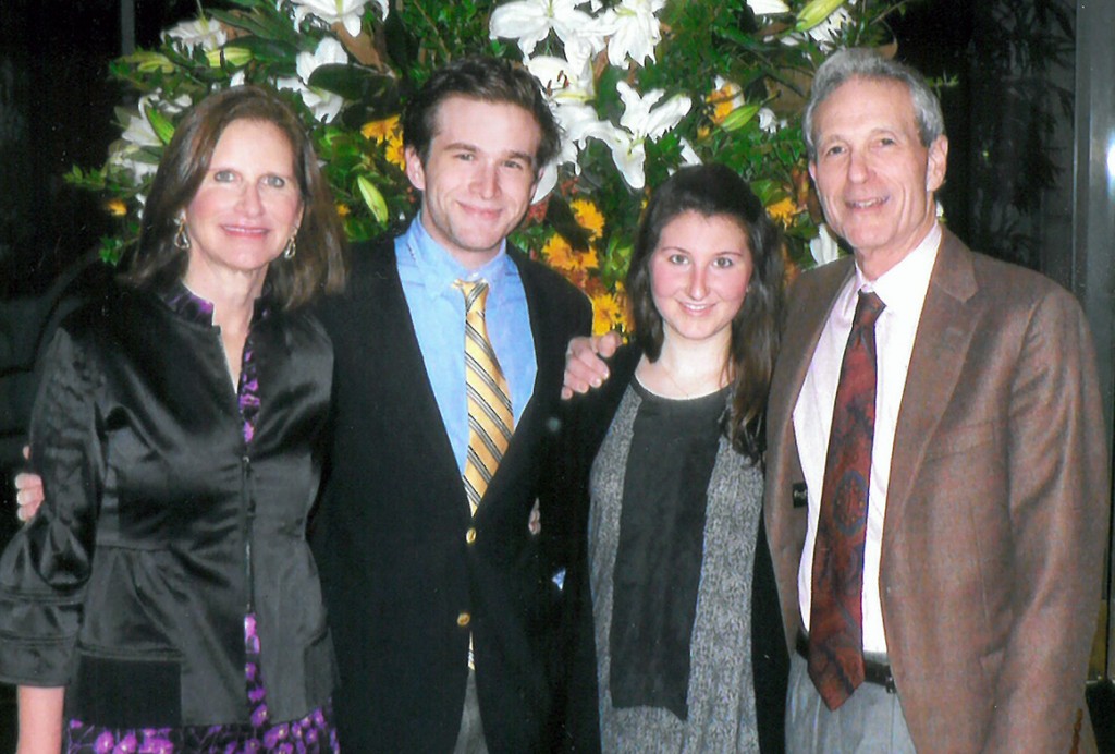 David and Laurie Benjamin with their children