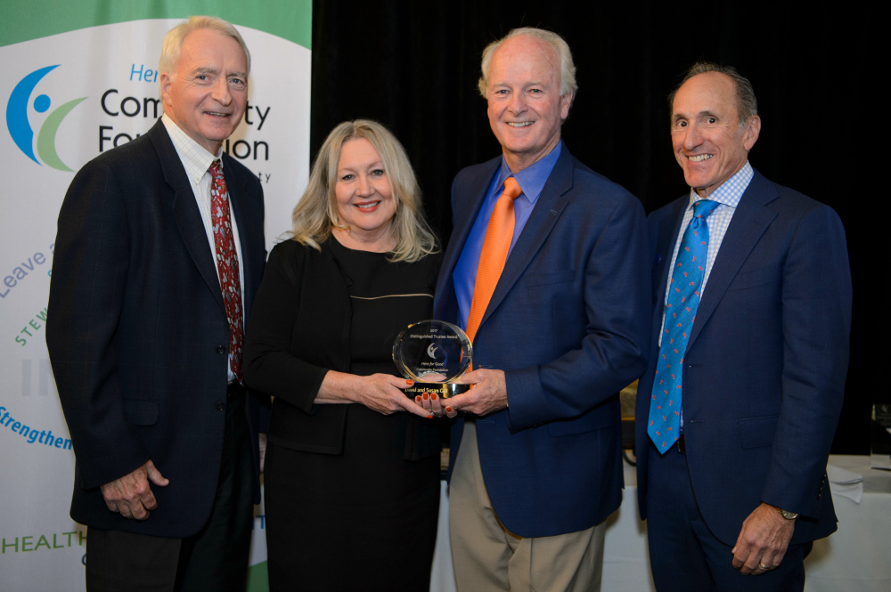 Susan and David Gill Receive Award