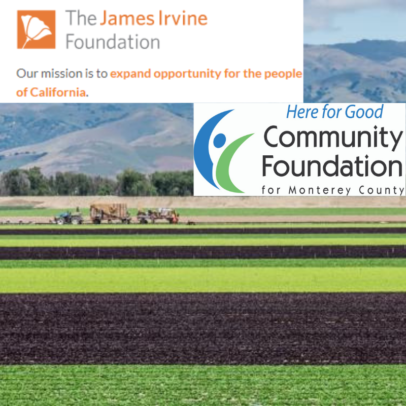 The James Irvine Foundation and CFMC Award $315,000 to Salinas Nonprofits