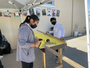 Students learning science